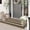 Tan and Black, variant on Striped Fall Door Mat 24"x51" Outdoor Rug Cotton Washable Fall Decor