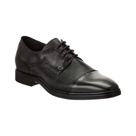 

KARL LAGERFELD Cap Toe Leather Oxford 9 Black