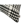 thumbnail image 4 of KOSSMAI Square Linen Classic Houndstooth Pattern Cushion Cover & Insert Throw Pillow Pad for Home Deco Black 19.7" X19.7", 4 of 6