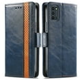 thumbnail image 3 of Étui pour OUKITEL K9 Pro, Couverture Portefeuille en Cuir, Étui Folio, Design à Rabat, Fermeture Magnétique - Bleu, 3 of 5