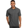 thumbnail image 1 of Hanes Men`s X-Temp Fresh IQ Pique Polo, 3XL, Charcoal Heather, 1 of 2