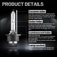 thumbnail image 3 of Front Stock HID Headlight Bulb For Mazda 3 2004-2009 LOW BEAM Set of 2 SPORT Waterproof and Dustproof, 3 of 10
