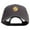 Charcoal, variant on Jazz Music Show Icon Embroidered Solid Cotton Twill Low Profile Nylon Mesh Back Cap - Black OSFM