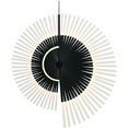 thumbnail image 3 of 47126-022 Eurofase Lighting Voltik - 72W 144 LED Chandelier-29 Inches Tall and 29 Inches Wide-Black Finish, 3 of 4