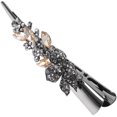 thumbnail image 1 of NUOLUX Para El Vintage Plata Con Rhinestones Para Fiesta Y, 1 of 7