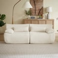 thumbnail image 3 of Timbernest 78.8" Loveseat, Cloud Boneless Couches for Living Room, Modern Modular Sectional Sofa, Cream, 3 of 4