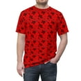 thumbnail image 5 of Red/Black Texas State Camouflage - Men's T-shirt, 5 of 7