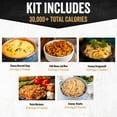 thumbnail image 2 of Ready Hour, Emergency Meal Entrées, Real Non-Perishable Meals, 25-Year Shelf Life, Portable Flood-Safe Container, 120 Servings, 2 of 5