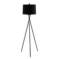 thumbnail image 4 of SAFAVIEH Parsen 61.5 in. H Mid-Century Floor Lamp, Black, 4 of 7