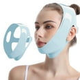 thumbnail image 1 of Cinturón transpirable sin marcas, artefacto de elevación compacto, máscara facial para tallado facial, instrumento de belleza, máscara facial delgada para mentón, vendaje facial, vendajes faciales, 1 of 1