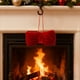 thumbnail image 4 of Adorno Navideño de Lazo de Terciopelo Rojo Vino, Grande, Decorativo, Colgante | Decoración para Árbol de Navidad | Adorno Festivo para Bodas | Elegante Regalo de Temporada, 4 of 6