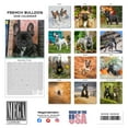 thumbnail image 3 of 2025 2026 French Bulldog Calendar - Dog Breed Monthly Wall Calendar - 12 x 24 Open - Thick No-Bleed Paper - Giftable - Academic Teacher's Planner Calendar Organizing & Planning - Made in USA, 3 of 9
