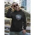 thumbnail image 2 of Mesh Cube Hoodie Women -Image by Shutterstock, Female Medium, 2 of 4