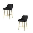 thumbnail image 1 of Heavenly Collection Velvet Stool SET OF 2, 1 of 5