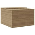 thumbnail image 5 of vidaXL Robot Mower Garage Beige 86x90x52/57 cm Poly Rattan, 5 of 5