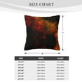 thumbnail image 4 of ZICANCN Decorative Throw Pillow Covers , Space Science Fiction Couch Sofa Decorative Knit Pillow Covers for Living Room Farmhouse 12"x12", 4 of 8