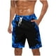 thumbnail image 1 of Pantalones Cortos Casuales para Hombre Imprimir con Bolsillos Pantalones de Playa de Cintura Elástica, Pantalones Cortos de Cintura Elástica para Hombre, 1 of 1