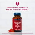 thumbnail image 5 of Wiley's Finest Wild Alaskan Fish Oil Cholesterol Support - Heart Health Supplement for Men and Women - 560mg Omega-3s - 90 Softgels (45 Servings), 5 of 8
