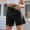 Black, variant on YYUIJK Women's High Waist Denim Shorts Straight Leg Hem Jean Shorts Summer Hot Pants with Pockets
