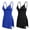 14-Sapphire Blue/Wine Red, variant on LWP Women's Lingerie Sexy Nightwear Spaghetti Strap Nightgown Babydoll Chemise