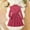 Hot Pink, variant on ATOGUTA Dress for Girls Long Sleeve Dress Formal Party Holiday Smocked Waist Midi Dresses Hot Pink, Size 8-12