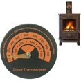 thumbnail image 1 of Termómetro magnético para estufa, termómetro para tubería de estufa de leña, medidor para el hogar, medidor de tubería para chimenea, termómetro para horno, 1 of 5