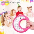 thumbnail image 4 of Mini Handbells Hand Tambourine Bells Handheld Toy Tambourines for Kids Rattle Percussion Musical Instruments, 4 of 5