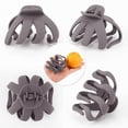 thumbnail image 6 of Hair Clips Claw Clips for Thick Hair 5Pcs Large Hair Clips 3.15'' Big Octopus Hair Clip Long Thick Medium Hair Neutral Jumbo Jaw Clips Hair Accessories for Women Girls, 6 of 7