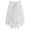 White, variant on Jiibva Long Curly Wizard Beard Costume Fake Mustache Facial Hair Gray 17 Inch