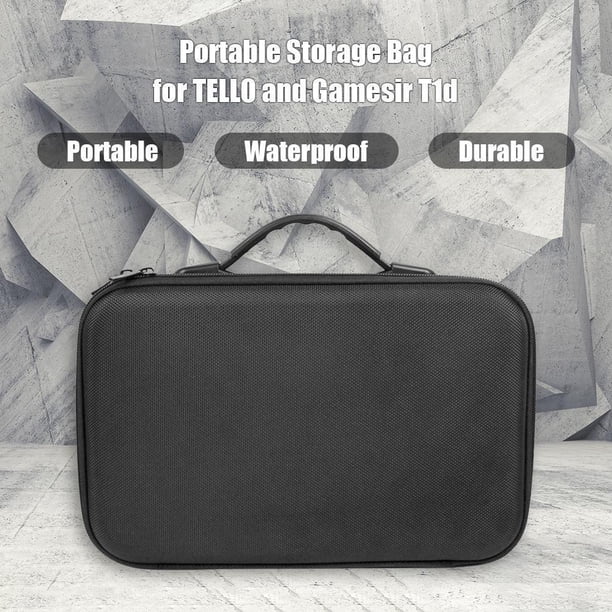 Organizador De Almacenamiento Bolsa de almacenamiento portátil para control remoto DJI Tello Gamesir T1d