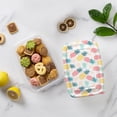 thumbnail image 4 of Cook with Color 12-Piece Rectangular BPA-Free Food Storage Container Set with Printed Lids, Pineapple, 4 of 5