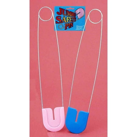 Baby Kit Assorted Adult White Jumbo Nappy Safety Pin and Dummy