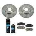 thumbnail image 2 of TRQ Front Semi Metallic Brake Pad & Rotor Kit w/Fluids for 99-04 Acura RL 3.5RL BKA16897, 2 of 6