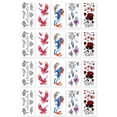 thumbnail image 1 of Kit de pegatinas de tatuajes temporales de 20 hojas, pegatinas de tatuaje para niñas y adultos, belleza, 1 of 5