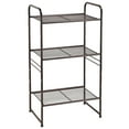 thumbnail image 4 of 3-Tier Metal Wire Shelving Rack, Storage Shelves for Kitchen Pantry, 12"D x 17.8"W x 31.5"H, Bronze, 4 of 9