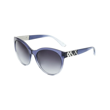 Burberry Women's Gradient BE4236-35998G-56 Blue Round Sunglasses