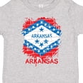 thumbnail image 4 of Inktastic Graffiti Arkansas State Flag Boys or Girls Toddler T-Shirt, 4 of 5