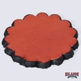 thumbnail image 2 of Set Of 06 Hilason Plain Scalloped Leather Rosette Concho Saddle Tack 1-3/4", 2 of 3