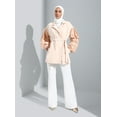 thumbnail image 3 of Beige - Fully Lined - Shawl Collar - Jacket - Refka, 3 of 5