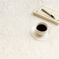 thumbnail image 5 of Lanbertent 5ft x 8ft Shag Area Rug, Soft Fluffy Area Rugs for Living Room Bedroom Plush Pile Carpets, Cream White, 5 of 8