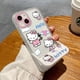 thumbnail image 3 of Bonita funda de silicona con soporte de Hello Kitty para Samsung Galaxy S22 Ultra S21 S20 FE S10 Plus Note 20 10 A42 A33 A53 A73 5G, 3 of 5