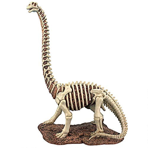 Design Toscano JQ86482 Statue Jurassique Brachiosaure, Finition Couleur Complète