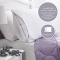 thumbnail image 4 of Porch & Den Lavender Scented Cotton Pillow Protector - Allie by  King Single, 4 of 5
