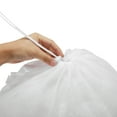 thumbnail image 5 of 1 Pc Bolsa de lavandería con cordón y un solo mango para la sala de lavandería 35.43"x23.62" 210L Blanca, 5 of 5