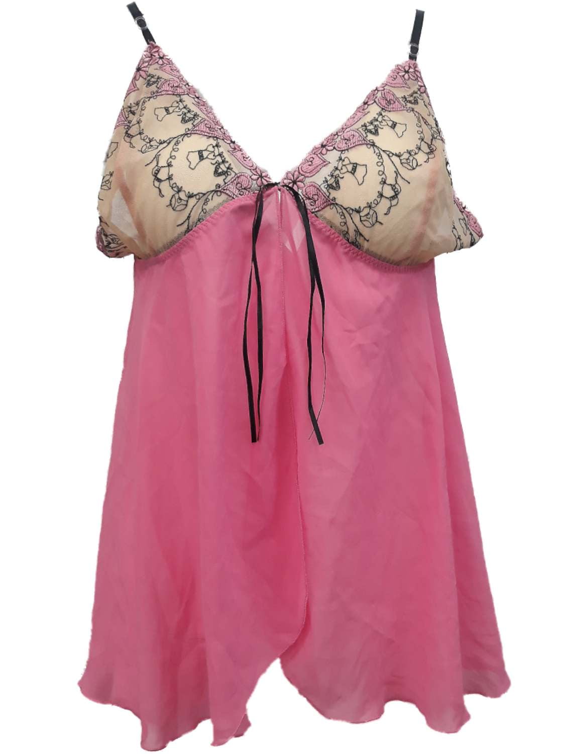 pink night wear