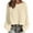 Khaki, variant on Nxznwn Womens Off the Shoulder Sweater Trendy Boat Neck Pullover Tops Fall Y2k Oversized Comfy Knitted Sweaters