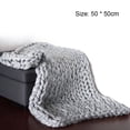 thumbnail image 3 of Knitted Blanket Hilo Hecho A Mano Cama Para Mascotas Silla Sofá Manta Decoración Para El Hogar Regalo Vogacara HA042820-03, 3 of 5