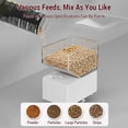 thumbnail image 4 of Mistaha Automatic Fish and Turtle Feeder with Large Capacity and Intelligent Interval Mode - White, Battery Operated - Premium ABS Construction - Easy Installation - Ideal for Aquariums and Fish Tanks, 4 of 6