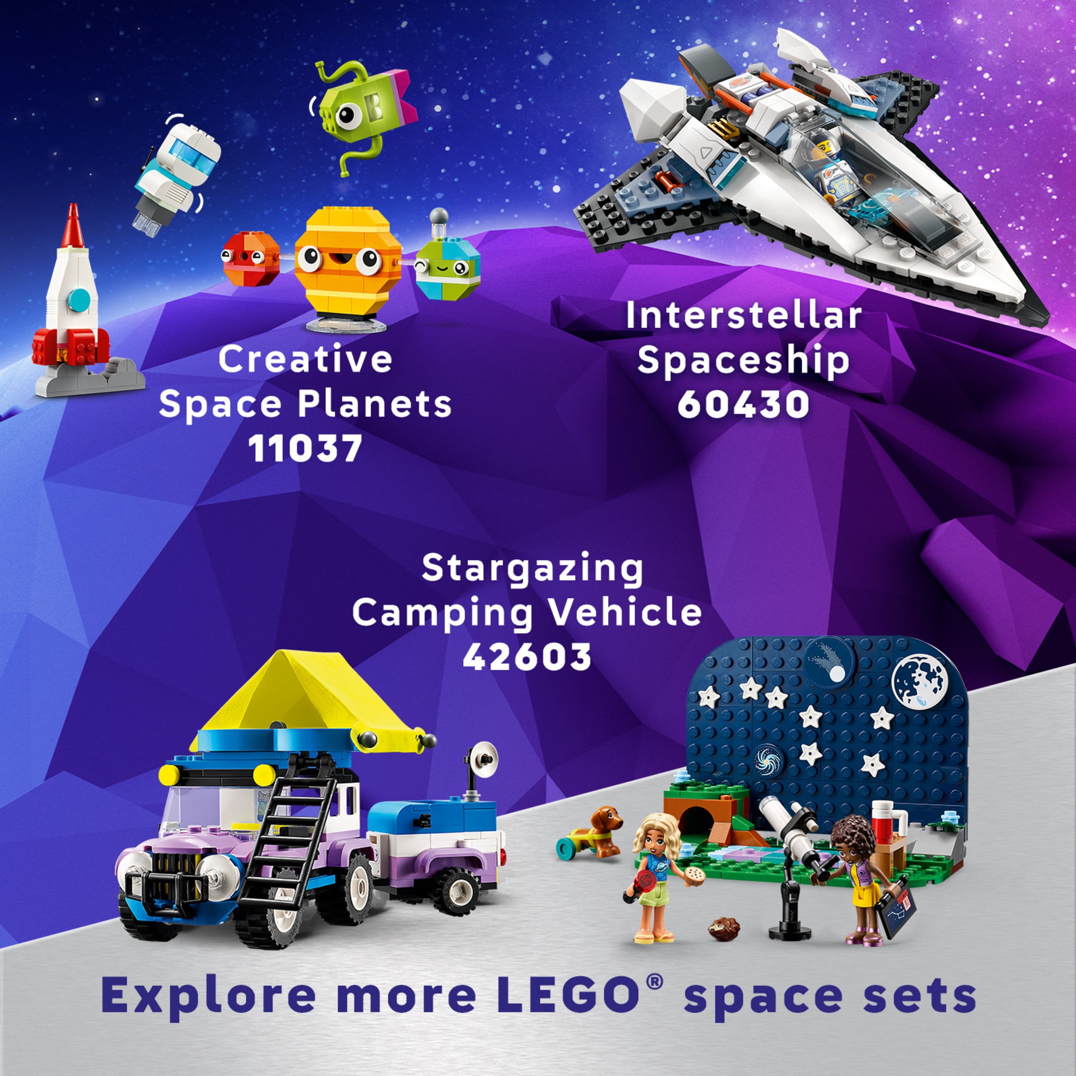 LEGO Creator 3 in 1 Space Astronaut Toy, Building Set Transforms from Astronaut Figure to Space Dog to Viper Jet, Space-Themed Gift Idea for Boys and Girls Ages 9 Years Old and Up, 31152