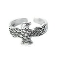 thumbnail image 1 of Silver Eagles Style Adjusting Ring Suitable For Men And Women, 1 of 5